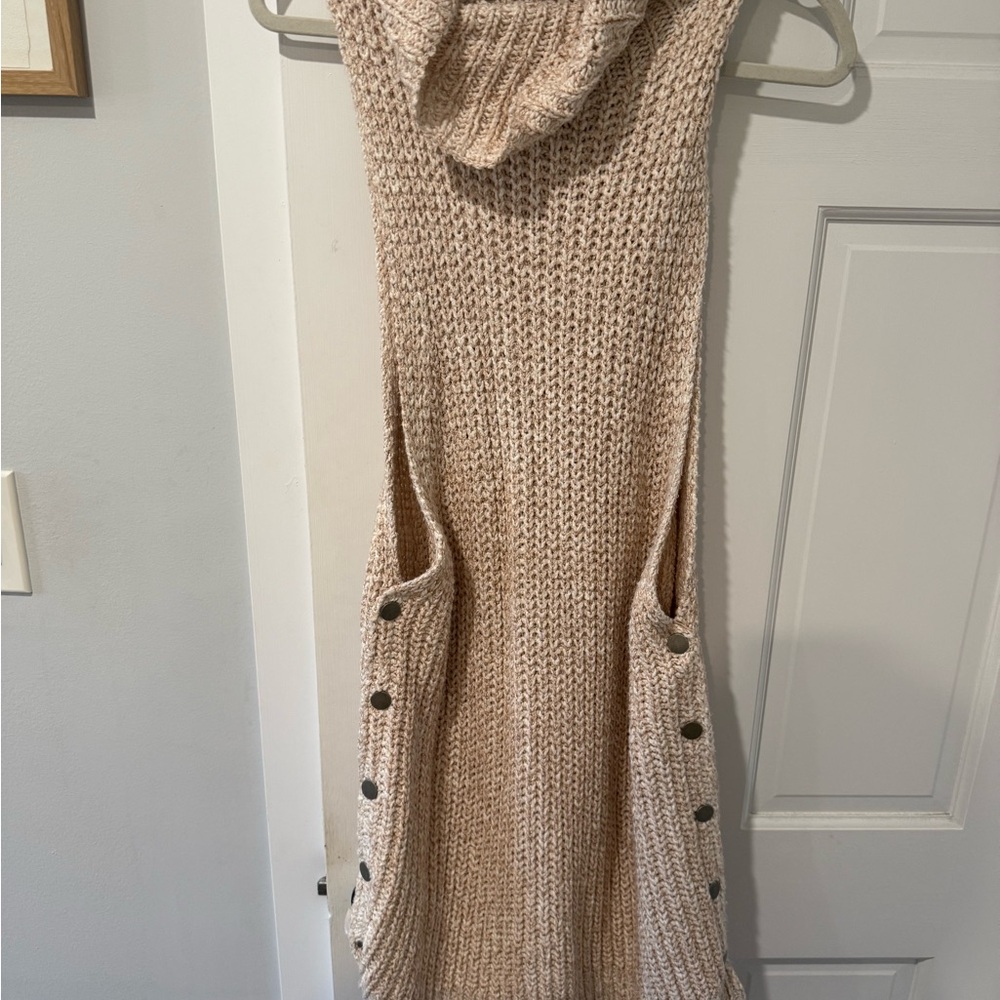 Free People Cream Knit Dress